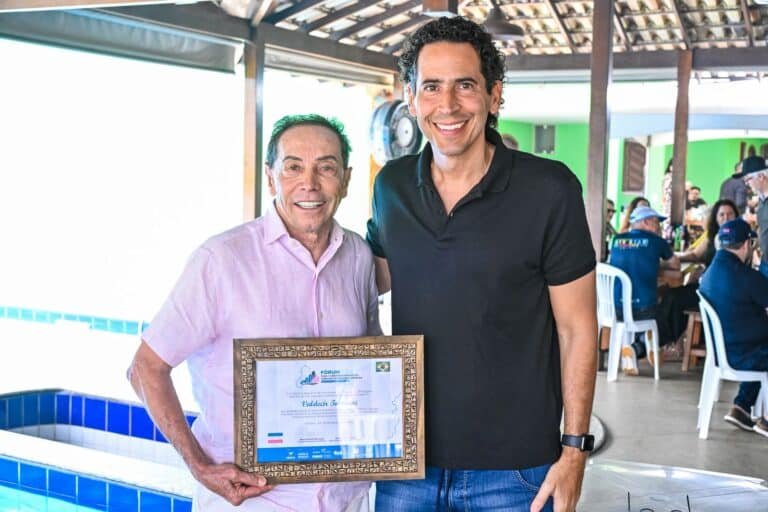 Valdecir Torezani e Eduardo Fontes